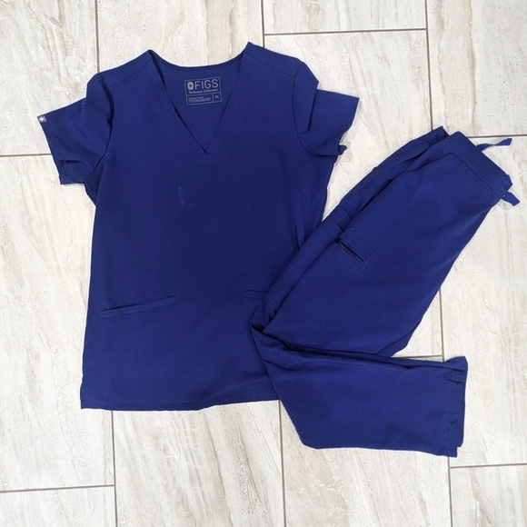 Figs Other - Figs Royal Blue Medical Scrub Set